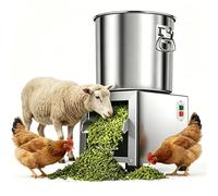 Tritatutto per verdure commerciale, robot da cucina in acciaio inossidabile, mulino a pellet per mangime - 75-150 kg/h, 3500 giri/min - Tritatutto specializzato per l'allevamento di pollame 1200W