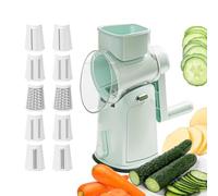 Tritatutto per verdure - Grattugia formaggio rotante per cucina | Grattugia tritaverdure accessorio cucina per cipolla pomodoro carota limone cavolo frutta frutta verdura