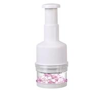 Tritatutto Per Verdure - Tritatutto Manuale Mansuale, Paser Alimenti Portatile Multifunzionale Smerigliatrice Di Verdure, Mini Affettatrice Manuale Per Frutta E Verdura Con Contenitore SPer La