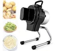 Tritatutto Professionale Per Verdure Da 110 W, Macchina Elettrica Per Tagliare Zenzero E Patate A Julienne, Lama Ad Alta Velocità Da 6000 Giri/min, Opzioni Di Taglio A Julienne Da 2×2 Mm E 3×3 Mm