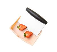 Tritatutto, raschiatore da banco - Utensile da forno in acciaio inox | Taglierina da banco multiuso, raschietto da cucina, taglierina per alimenti da cucina con cucchiaio per il pane,