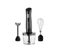Russell Hobbs Frullatore a Immersione [3-in-1] Tritatutto Elettrico (con 3 Accessori per Pappe per Bambini, Smoothie, Zuppe, 2 Velocità + Pulsazione, Acciaio Inossidabile, Senza BPA) Carnbone 27140-56