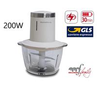 Tritatutto SENZA FILI Batteria Ricaricabile 200W Melchioni family Ester [EEK: A+++]