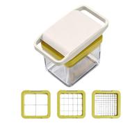 Tritatutto Tagliaverdure Robot Da Cucina Antiruggine A Pressione 3 Misure | Tagliaverdure E Taglierina Per Insalata Per Frutti Cipolla Cucina Ristorante Diner Campeggio Picnic B
