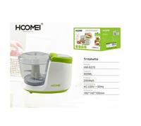 TRITATUTTO TRITAVERDURE FRUTTA TRITA TAGLIA VERDURE 400 ML 250W HOOMEI HM-6270