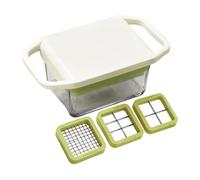 Tritaverdure e Tagliaverdure Robot Da Cucina Antiruggine A Pressione 3 | Tagliaverdure E Taglierina Per Insalata Per Frutti Cipolla Cucina Ristorante Diner Campeggio Picnic UN