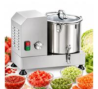 Tritaverdure Elettrico Per Ristoranti E Servizi Di Catering 9L | Riduce Il Lavoro Ripetitivo A Mano Su Cipolle, Carote, Peperoni, Cavolo Ed Erbe Aromatiche Nelle Ricette Di Ogni Giorno