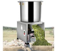 Tritaverdure Elettrico Professionale a 4 Lame, Robot da Cucina Resistente, Macinino in Acciaio Inossidabile da 1800 W, for un'alimentazione Efficiente di Polli, Anatre e Maiali