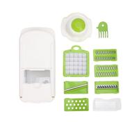 Tritaverdure Manuale, Affettatrice Mandolina Compatta Taglierina Verdure Facile da Usare per Insalate, Zuppe, Patate Fritte, Preparazione dei Pasti Quotidiani