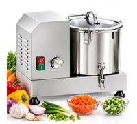 Tritaverdure Professionale Con Coperchio Trasparente 6L | Controlla La Lavorazione Dal Coperchio Trasparente E Regola La Velocità In Continuo Da 1200 A 3700 Giri/min