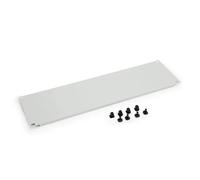 TRITON 19“ Blanking panel 1U with plastic pins Crema Grigio RAC-ZP-X31-A1