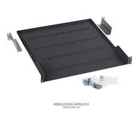 TRITON 19“ Low profile shelf 1U 250mm 20.0kg Nero 20 kg 1U RAB-UP-250-A1