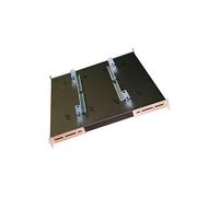 TRITON - 19 pollici shelf 1U 750mm 80kg black, Nero, A muro, 1U / 19 pollici