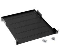 Triton Shelf with Perforation 1U 150 mm - Accessorio per rack (nero, 15 kg, 150 mm, 1U)