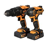 Triton T20-Doppelpack avitatore dispositivi con batteria, 20 V, 2,0 Ah, T20TP02