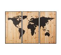 Trittico scolpito in acciaio nero, 180x120 cm