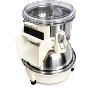 trituratore automatico del pollo 180W, processore dell'acciaio inossidabile | Elabora il pollo cotto in circa 10 secondi con una presa di 5 x 10 cm, parti rimovibili e design compatto del piano di lavoro
