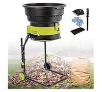 Trituratore da giardino,Shredder, Biotrituratore da giardino, biotrituratore for foglie, trituratore elettrico con cavo, biotrituratore for compost, motore senza spazzole, contenitore di raccolta