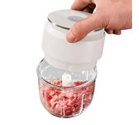 Trituratore di aglio elettrico - Elaborazione di verdure e cipolle con USB,Tritatutto portatile senza filo con ciotola per cucina, casa, cibo per bambini, insalate e campeggio