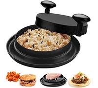 Trituratore Di Carne ShredMachine, Trituratore Di Pollo Alternative to Bear Claws, Multifunzione Attrezzo Tritacarne con Manico e Base Antiscivolo per Pollo Maiale Manzo Insalata (Nero)