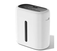 Trituratore di carta resistente, alimentazione automatica con cestello da 15 litri, funzionamento continuo per uso domestico e ufficio
