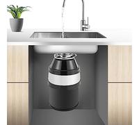 Trituratore di rifiuti da cucina in lega ad alta densità, smerigliatrice per la pulizia dei rifiuti alimentari, 1.4L, 560 W, per rifiuti alimentari, composter da cucina intelligente