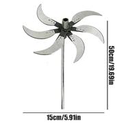 Trituratore e Tagliaper l'Agricoltura - Attrezzo Regolabile per Triturare Foraggio,Lame per Tagliare l',Per Concime Organico, Giardinaggio, Taglio, Foglie