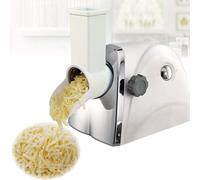 Trituratore elettrico commerciale del formaggio - 180 pc/min con 3 lame dell'acciaio inossidabile, costruzione dell'ABS & dell'acciaio inossidabile
