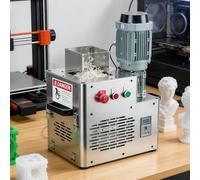 Trituratore Elettrico Compatto di Plastica 1.5kW Macina ABS PLA PP PE in Granuli da 5mm per Il Riciclaggio di Estrusione di Filamento 3D Stampa di Stampa Smerigliatrice di Grado Industriale Compatta