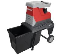 Trituratore elettrico da giardino DEDRA forte 2800 W, spessore fino a 45 mm, 55 l, sacchetto di raccolta, tritatutto e macinacaffè - maggiore forza ed efficacia del chilometraggio