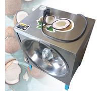 Trituratore elettrico della grattugia della grattugia del cocco, 750W ad alta potenza per uso commerciale, creatore della polvere del pelapatate dell'acciaio inossidabile, efficiente 50-60pcs/ora