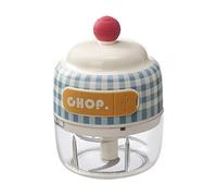 Trituratore elettrico dell'aglio,Tritatutto - Mini Food Processore Per Tritare Zenzero Verdura Carne Frutta Pollo Insalata - Frutta E Verdura