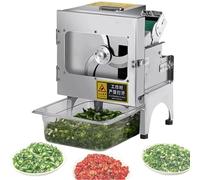 Trituratore elettrico per cipollotti, affettatrice commerciale per frutta e verdura, spessore regolabile da 1,3 a 35 mm per germogli di aglio e peperoncino, casa e ristorante,B
