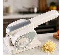 Trituratore elettrico per formaggio, ricaricabile, portatile, per formaggio, noci e cioccolato, facile da pulire, triturazione fino a 2 kg di formaggio, ideale per cuocere e cucinare