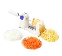Trituratore elettrico per verdure, automatico, lame da 1/2,5/3,5 mm, risparmio di tempo per casa e ristorante