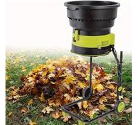 Trituratore elettrico senza lama e trituratore con motore da 15 A per una riduzione efficiente dei rifiuti da cortile