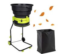 Trituratore Foglie da Giardino 2500W, Biotrituratore Elettrico 8000RPM, Mulcher con Tecnologia Senza Lame, Sacco Raccoglitore, Hopper 54CM, Ruote Robuste e Accessori Inclusi(Powercordx50m)