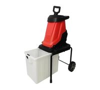 Trituratore Mobile For Da Giardino Elettrico 2800 W Con Contenitore For La Raccolta Di Erba E Rami Alberi 50 Litri Rendere Veloce Per Scarti Giardino Foglie Rami