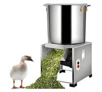 Trituratore Per Allevamento Domestico Piccolo, Tritatutto Professionale Per Verdure Tritatutto Foraggio E Erba Con 4 Lame, Produzione 50-100 Kg/h Per Fattorie E Allevamenti(220V,1200w)