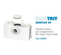 TRITURATORE SCARICO WC LAVABO BIDET DOCCIA SFA SANITRIT SANIPLUS UP SSSUP