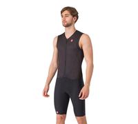 Castelli - Free Sanremo Tri Suit Sleeveless - Tuta ciclismo intera L grigio