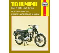 Haynes – Manuale d'officina per proprietari Triumph 350 e 500 Unit Twins – N. 137: '58-'73