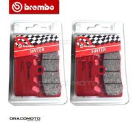 TRIUMPH 765 STREET TRIPLE R 2017 2018 pastiglie freno anteriori SA BREMBO Sin...