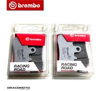 TRIUMPH 765 STREET TRIPLE R 2017 2018 pastiglie freno anteriori SR BREMBO Sin...