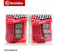 TRIUMPH 765 STREET TRIPLE S 2017 2018 pastiglie freno anteriori SA BREMBO Sin...