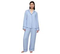 Triumph Amourette Jacquard PW Pajama Top, Ghiaccio, 54 Donna
