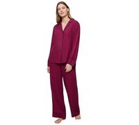 Triumph Amourette Jacquard PW Pajama Top, Sweet Marsala, 50 Donna