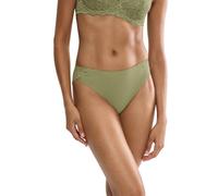 Triumph Amourette Tai Slip da Donna - Elegante e Comodo Slip Tai in Morbida Microfibra e Pizzo Delicato - Cuciture Piatte, Sensazione di Comfort, Dettagli Laterali discreti - Facile da Pulire, Olive