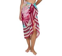 Triumph Beach Mywear Pareo Swimwear Cover Up, Multicolore (White/Pink), Taglia Unica Donna