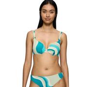 Triumph Summer Mix & Match WP 02 Pt Bikini Top, Multicolore (Blue-Light Combination), 50 Donna